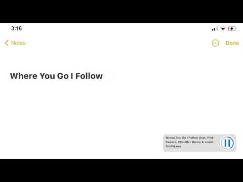 Justin Bieber - Where You Go I Follow (feat. Pink Sweat$, Chandler Moore, Judah Smith)