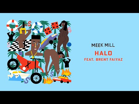 Meek Mill - Halo (feat. Brent Faiyaz) [Official Audio]