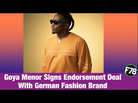 F78News: Goya Menor Signs Endorsement Deal With German Fashion Brand