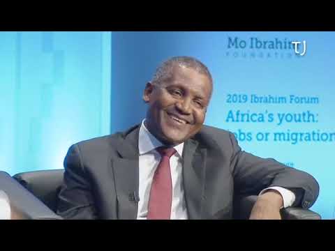 Dangote: I withdrew 10 million Dollars just to look at it