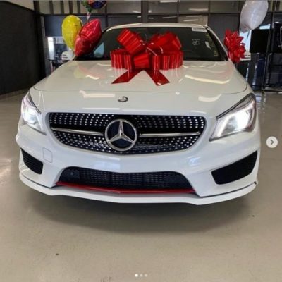 Bobrisky Purchased A New Benz Car, Tonto Dikeh And Others Congratulate Him (Photos)