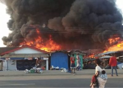 Not Again! Another Outburst Fire Hits Lagos Today!