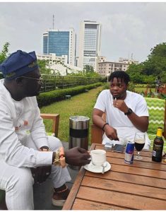 Olamide Wines And Dines With Warri Billionaire, Ayiri (Photo)