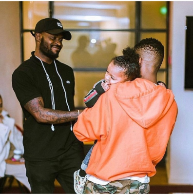 See This Photo Wizkid's Son, Zion All Swag Up, Steps Out In Style