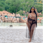 Juliet Ibrahim Shows Off Her Hot Body In Sexy Swimsuit (Photos)