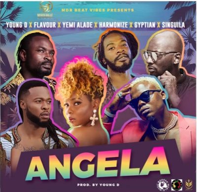 Young D - ANGELA Ft. Harmonize, Flavour, Yemi Alade, Gyptian & Singuila