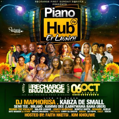 Kabza De Small & DJ Maphorisa - Piano Hub Mix Sunday 6th Oct Recharge Midrand
