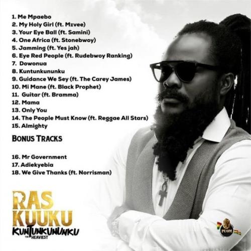 Ras Kuuku - Mi Mane Ft. Black Prophet Mp3 Audio Download