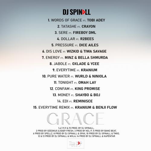 DJ Spinall - Grace Album