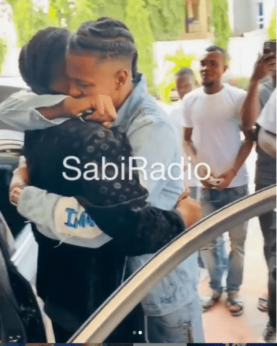 Man sheds tears as best friend gifts him a car on his birthday