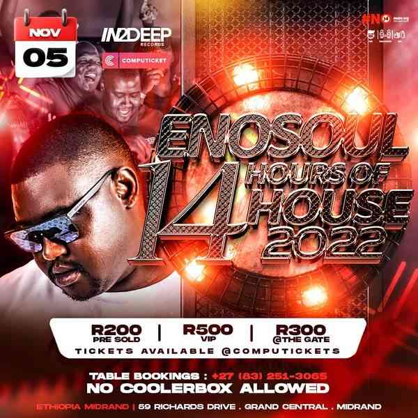 Enosoul - Boredom Strikes Again Road To 14 Hours Of House