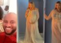 Amid controversy, Yul Edochie shares video of Judy Austin’s pregnancy shoot (Video)