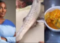 “Someone’s salary for a meal” — Hilda Baci causes a stir with soup made with N60K fish (Video)