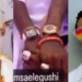 “Big men chilling” – Wizkid, Oba Elegushi causes stir as they compare their multi-million naira wristwatches and jewelries