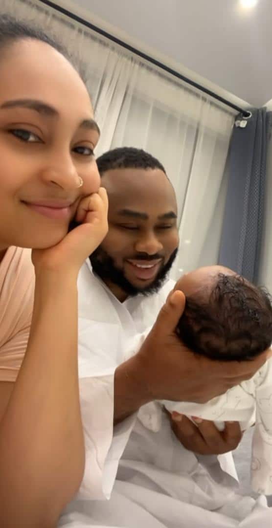 "First time holding his baby girl in his arms" - Rosy Meurer shares adorable video of Churchill doing daddy duties at 3 a.m.