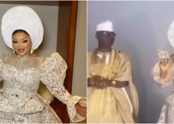 “My husband has turned to a skit maker because of me” – Mercy Aigbe breaks down in tears at her movie premiere
