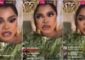 “I’ll break your phone if you block my way at events” – Bobrisky reacts to video fighting lady at Mercy Aigbe’s movie premiere