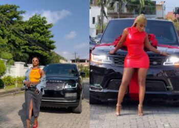 “Why Is She Always in An Unhealthy Competition with Lambo” – Tacha Dragged Thriugh the Mud as She Recreates Mercy Eke’s New Range Rover Video