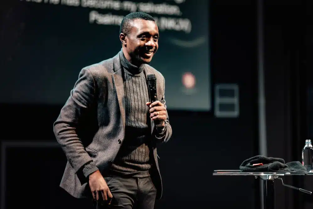 "Expensive joke" - Nathaniel Bassey reacts after MC used his name to prank audience at event 